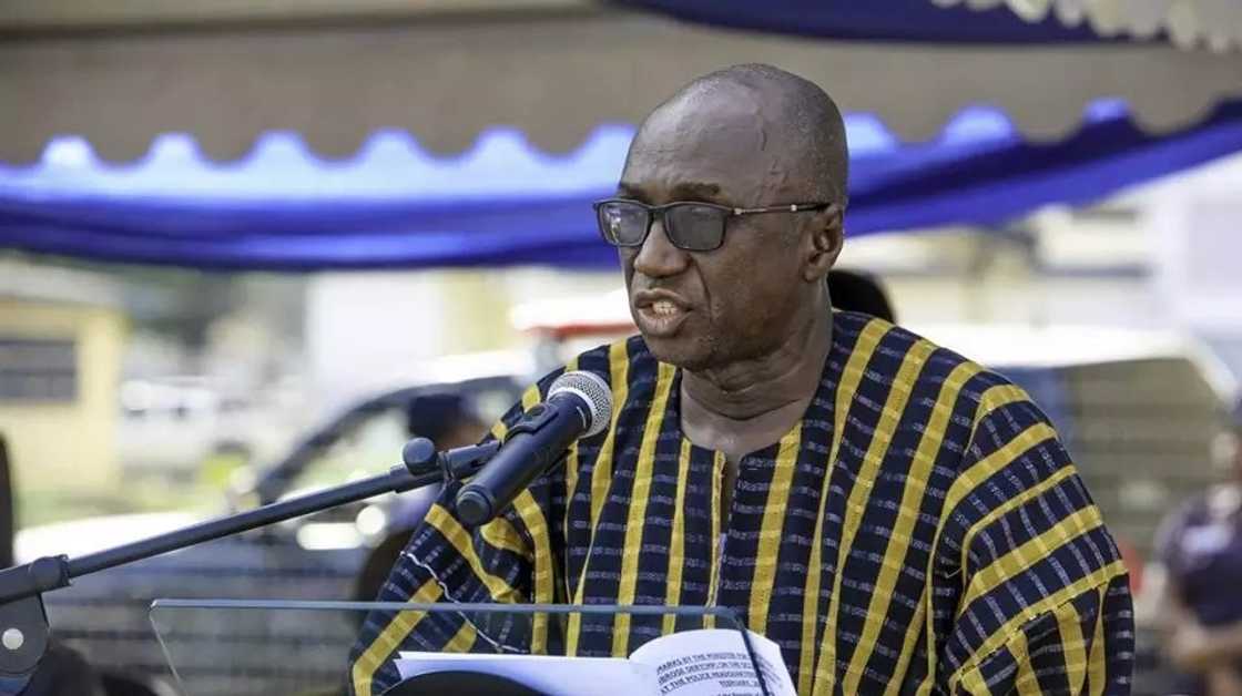 Interior Minister, Ambrose Dery