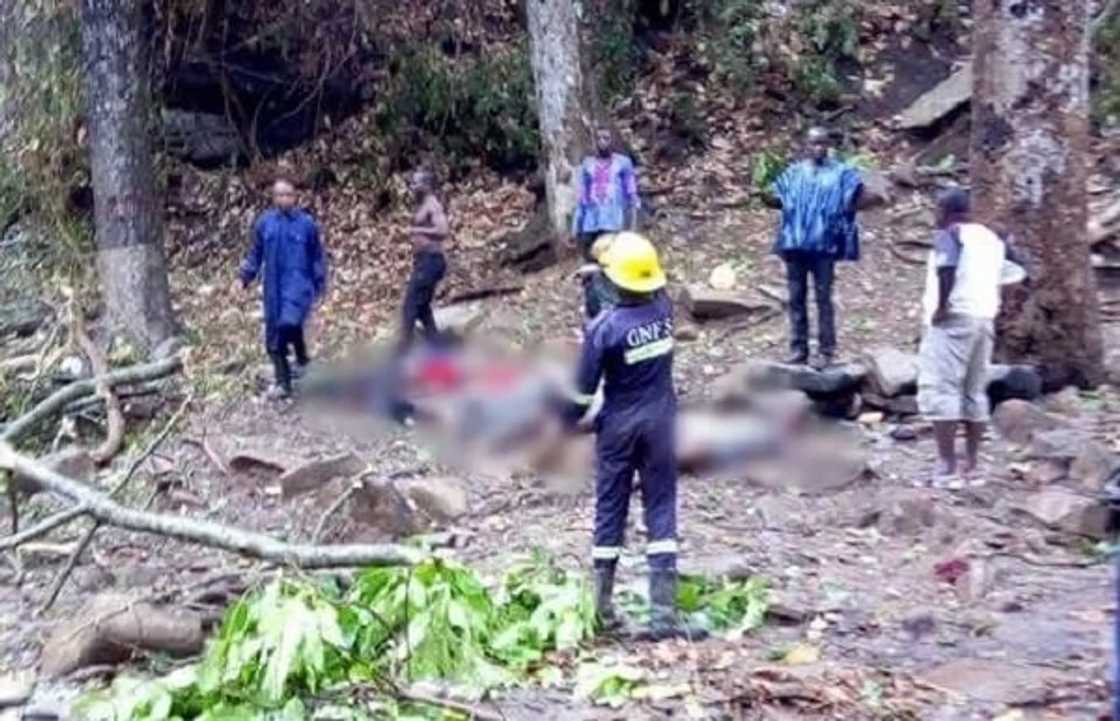 18 confirmed dead in Kintampo waterfall disaster 18 confirmed dead in Kintampo waterfall disaster