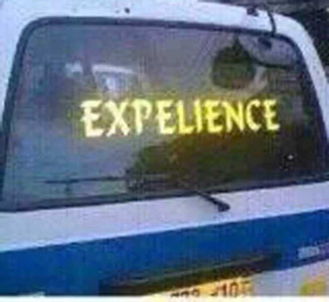 12 hilarious inscriptions on trotro in Ghana