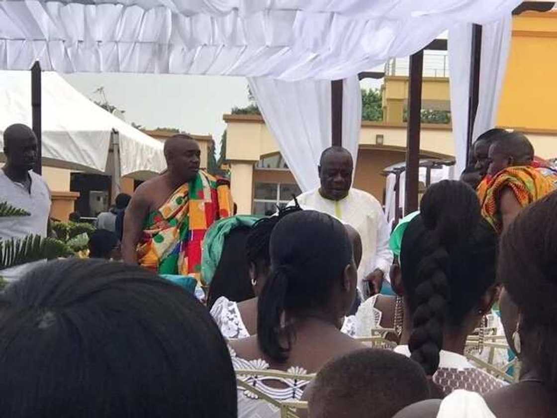 Dr. Osei Kwame Despite's daughter gets hitched in plush traditional wedding Dr. Osei Kwame Despite's daughter gets hitched in plush traditional wedding