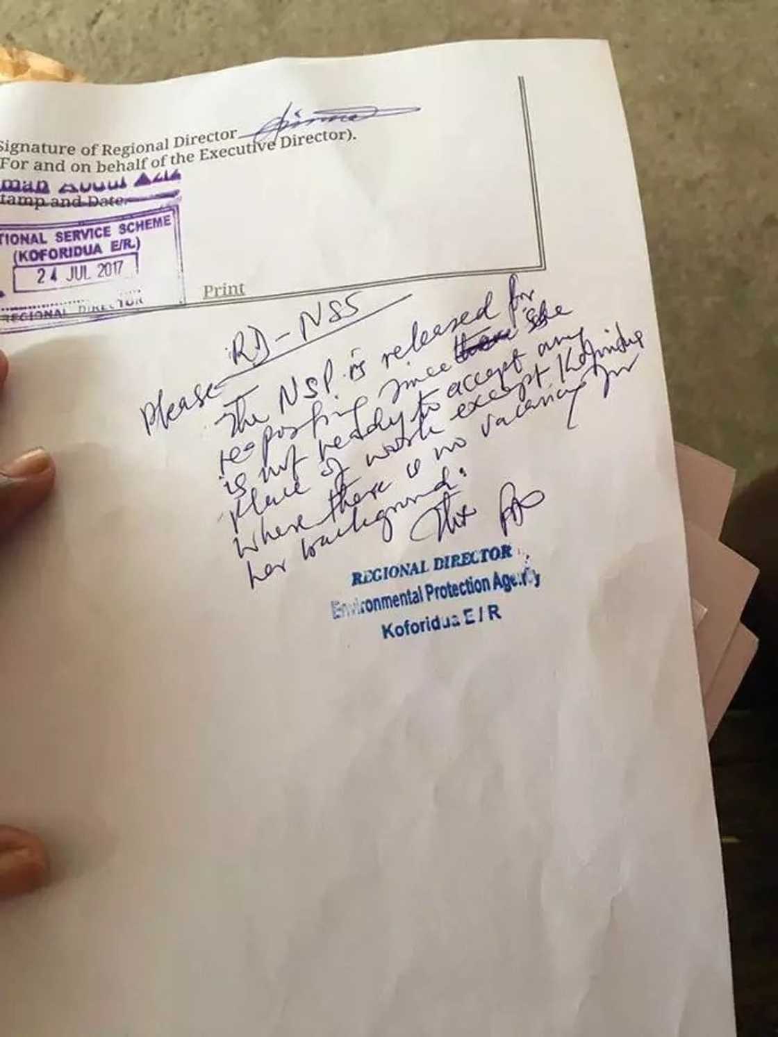 National Service Personnel 'sacked' by their places of posting National Service Personnel 'sacked' by their places of posting