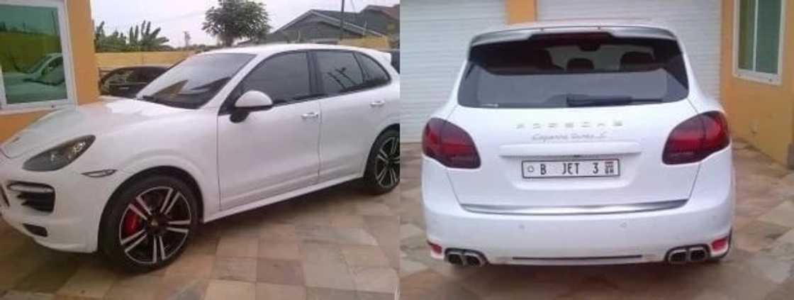 Asamoah Gyan cars