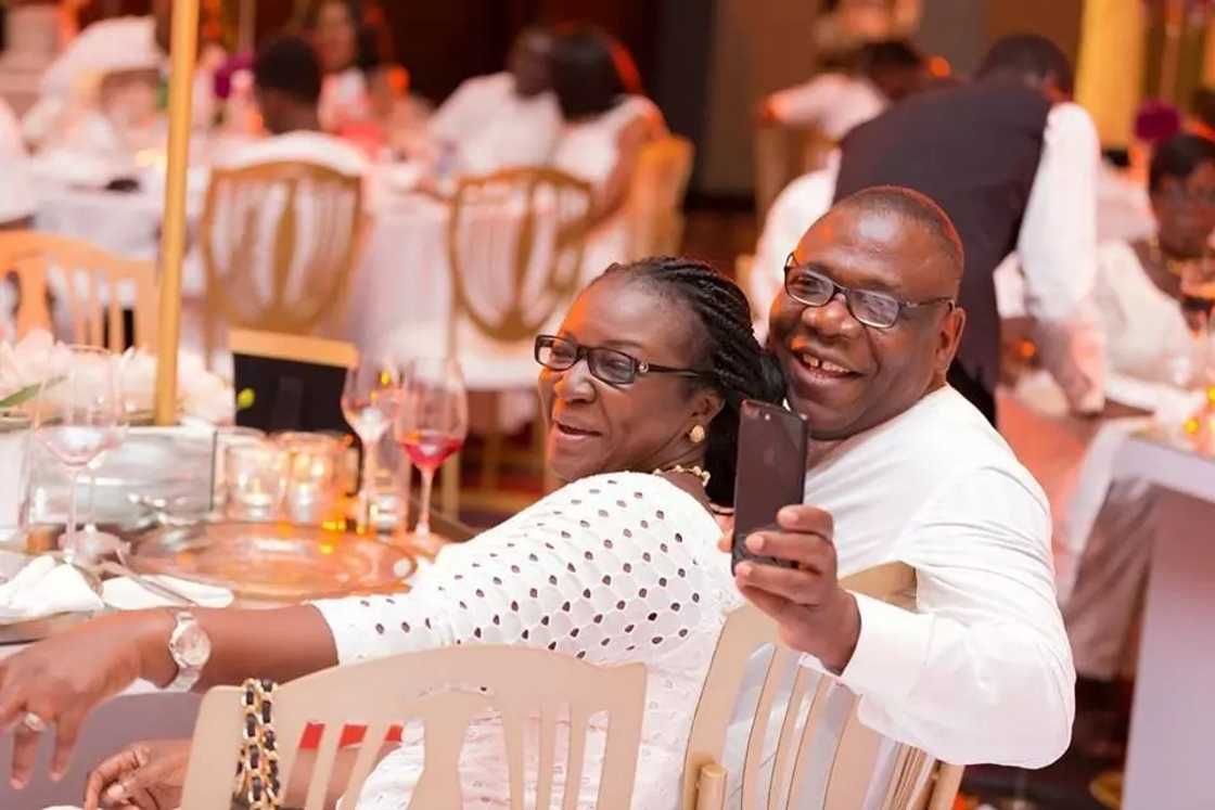 Photos: Victor Bampoe's wife celebrates 50th birthday