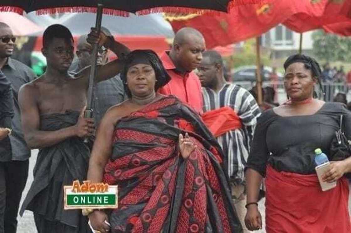 What Oheneyere Gifty Anti wore to KABA’s funeral