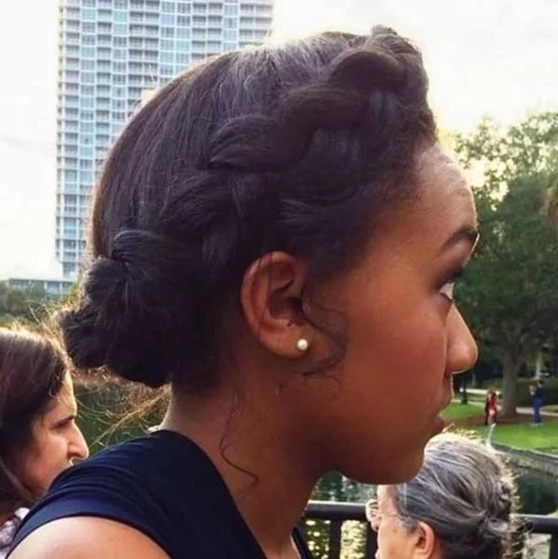 African natural hairstyles for wedding in Ghana