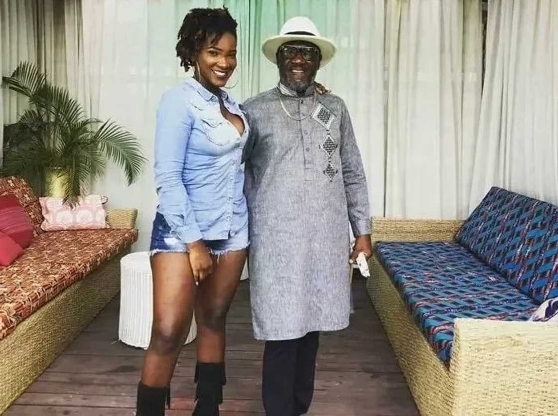 Ebony's dad reveals why he is not wearing black clothes to mourn his daughter like everyone else