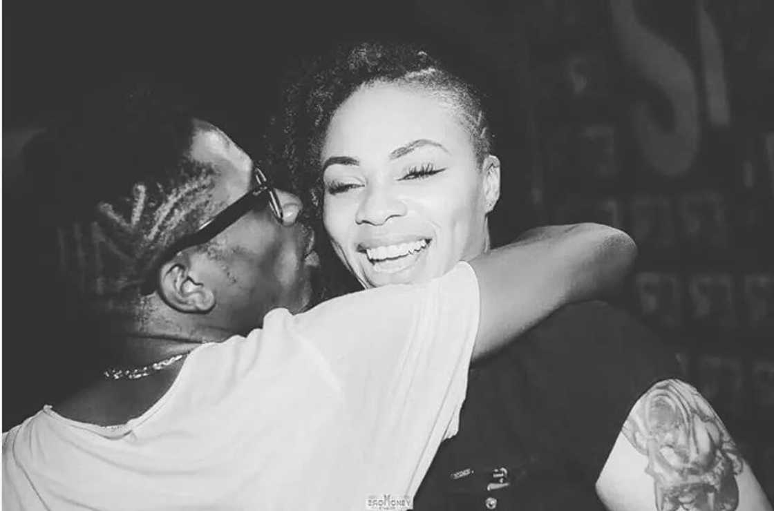 Shatta Wale and Shatta Michy in fun times