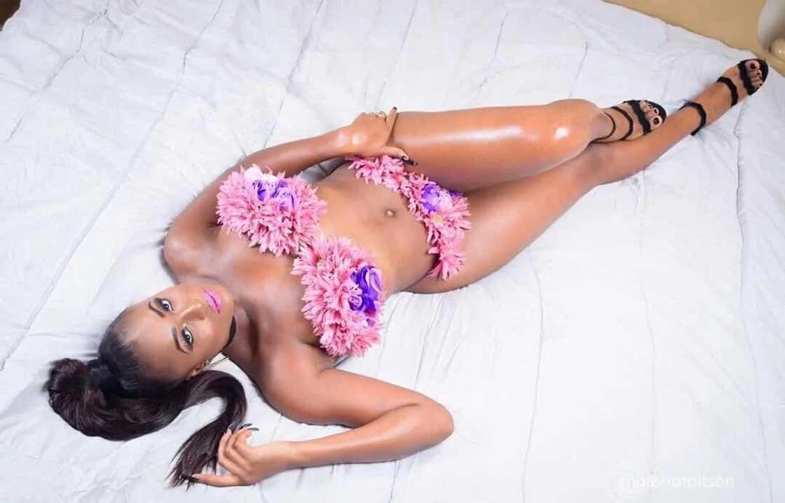 Actress Christabel Ekeh posts raunchy photos again