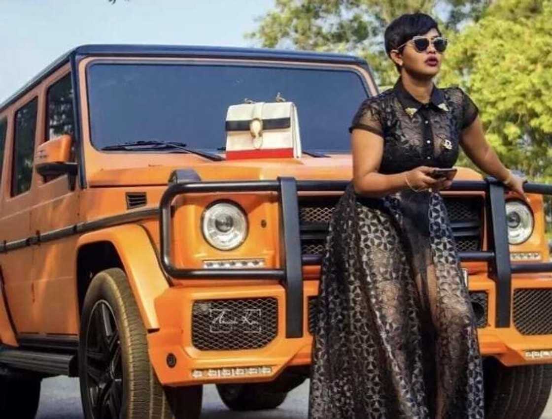 Photos of the powerful cars Ghanaian female celebrities drive