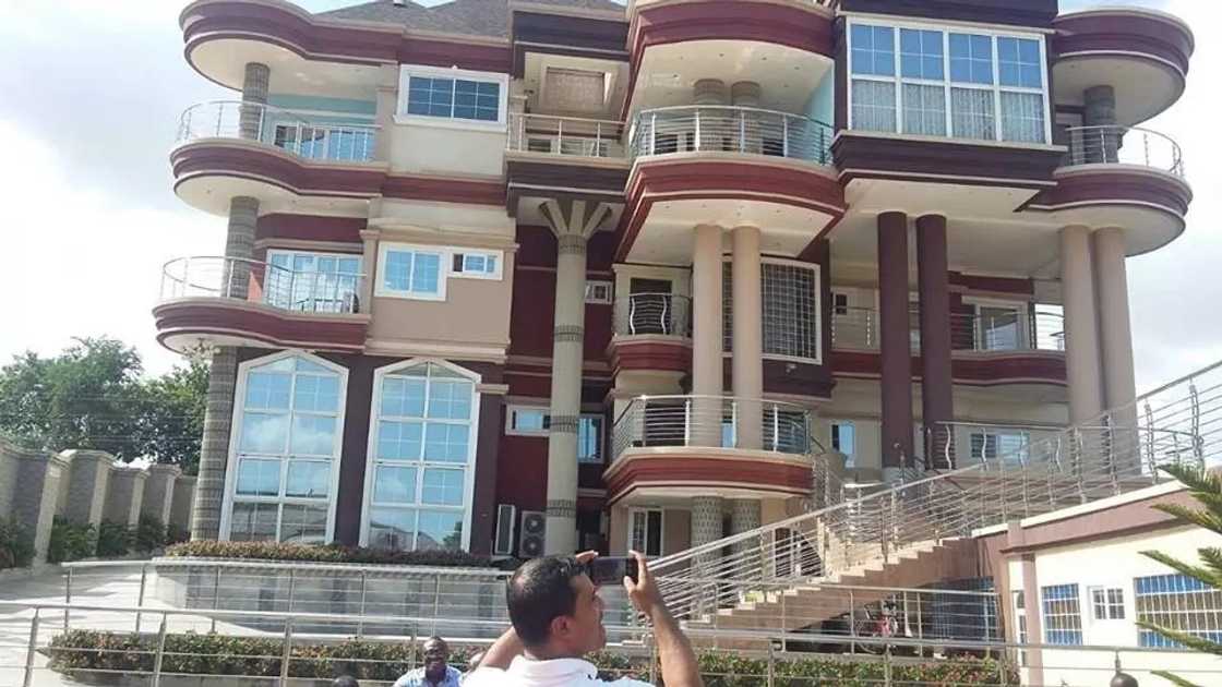 Photos: Inside Osei kwame Despite's mansion in kumasi