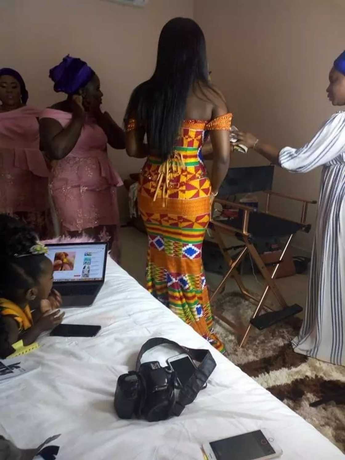 Exclusive photos from Sarkodie and Tracy's traditional marriage ceremony