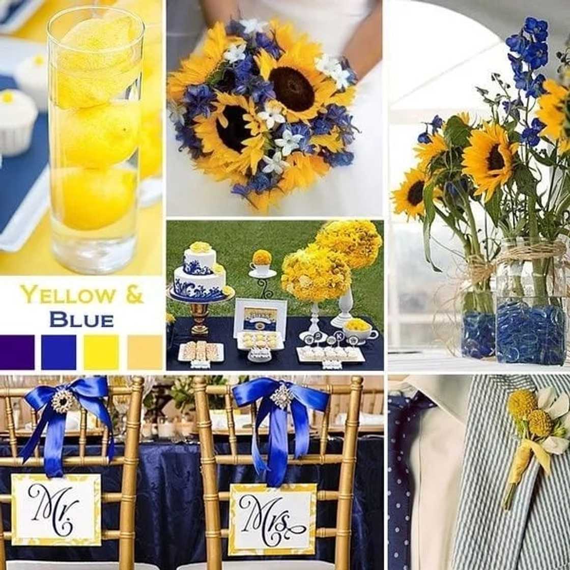 Perfect wedding colours combinations in Ghana Perfect wedding colours combinations in Ghana