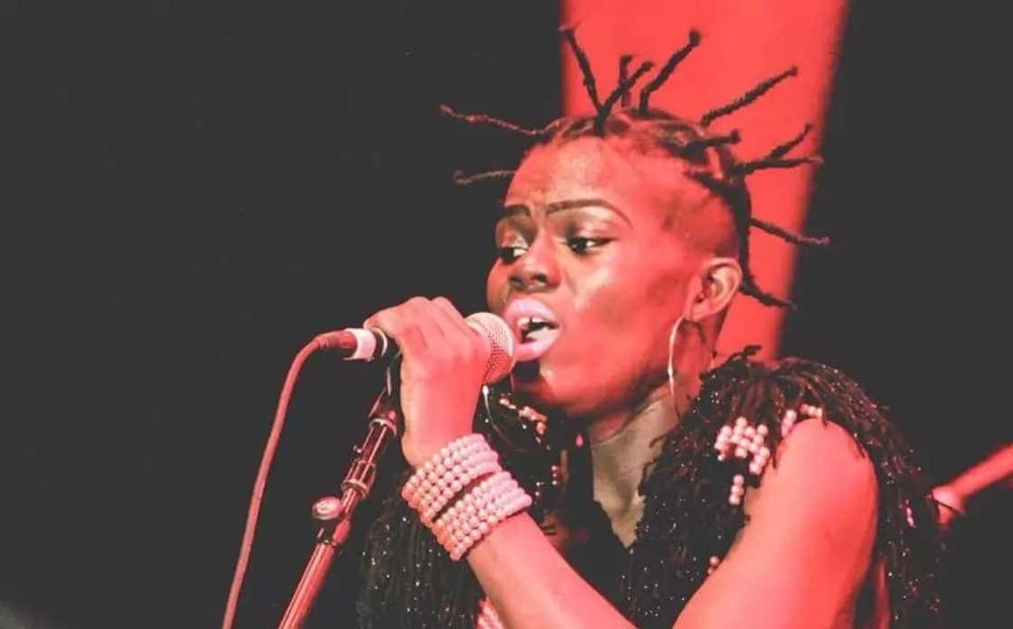 Wiyaala performs at closing ceremony of 2018 Commonwealth Games Wiyaala performs at closing ceremony of 2018 Commonwealth Games