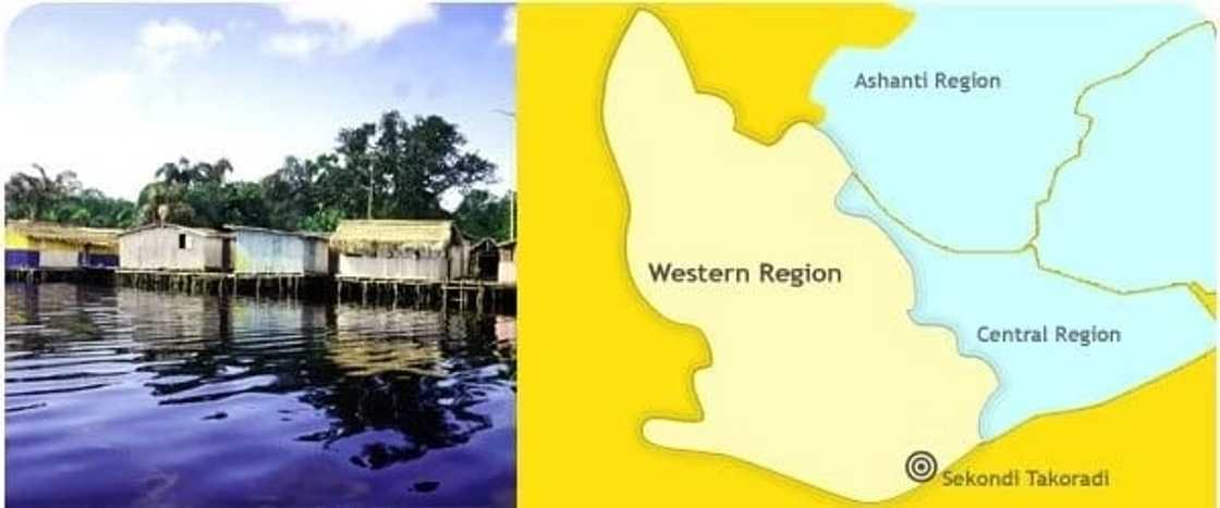Western Region of Ghana Districts and Capitals Western Region of Ghana Districts and Capitals