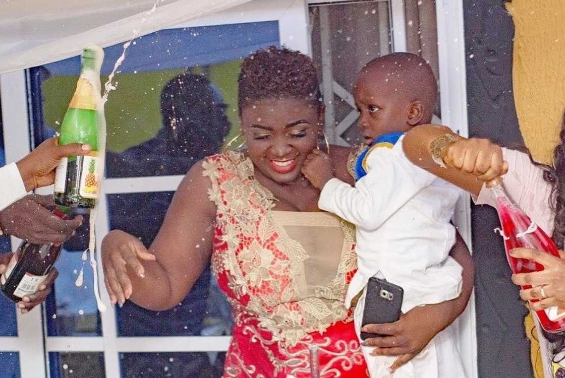 Ghanaian celebrities and their adorable children Ghanaian celebrities and their adorable children