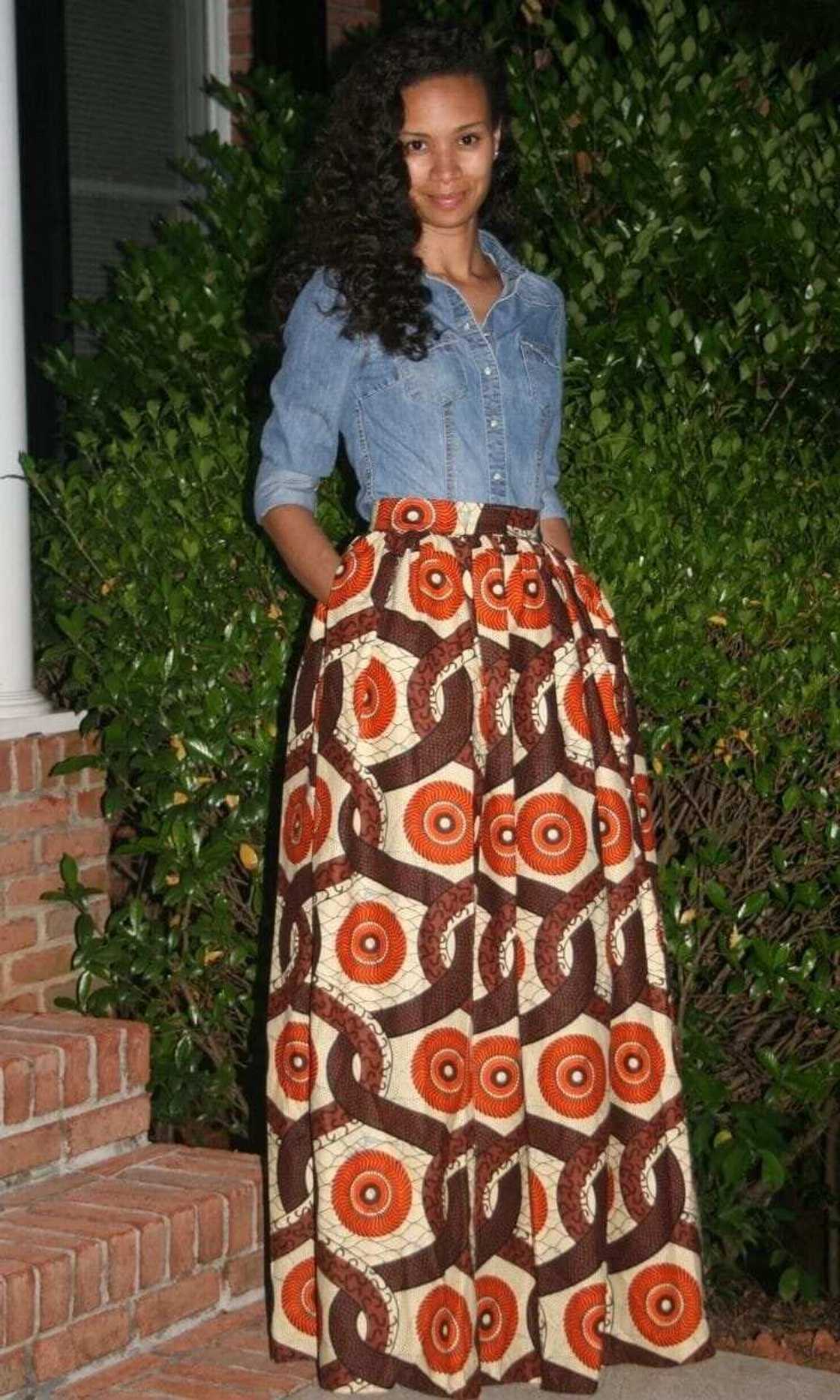 Stunning tops to wear with African print skirts