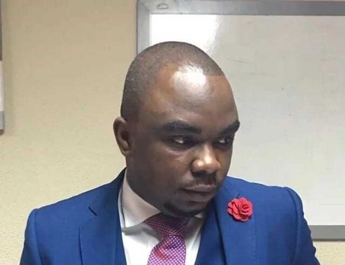 Embattled Dr. Caleb Afaglo Embattled Dr. Caleb Afaglo