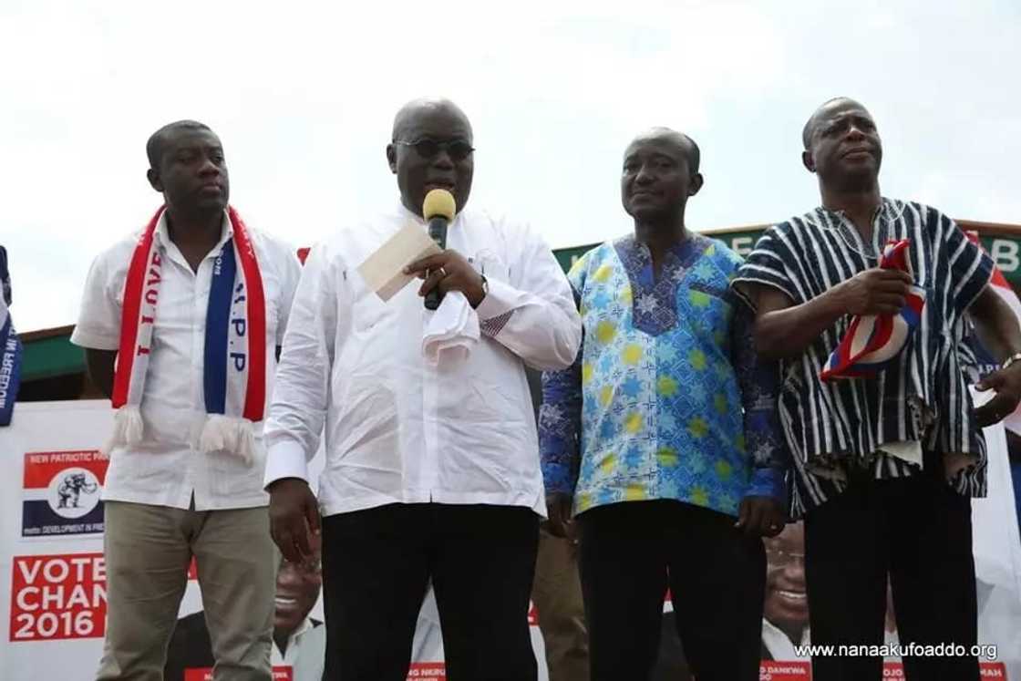 Nana Akufo-Addo at campaign Nana Akufo-Addo at campaign