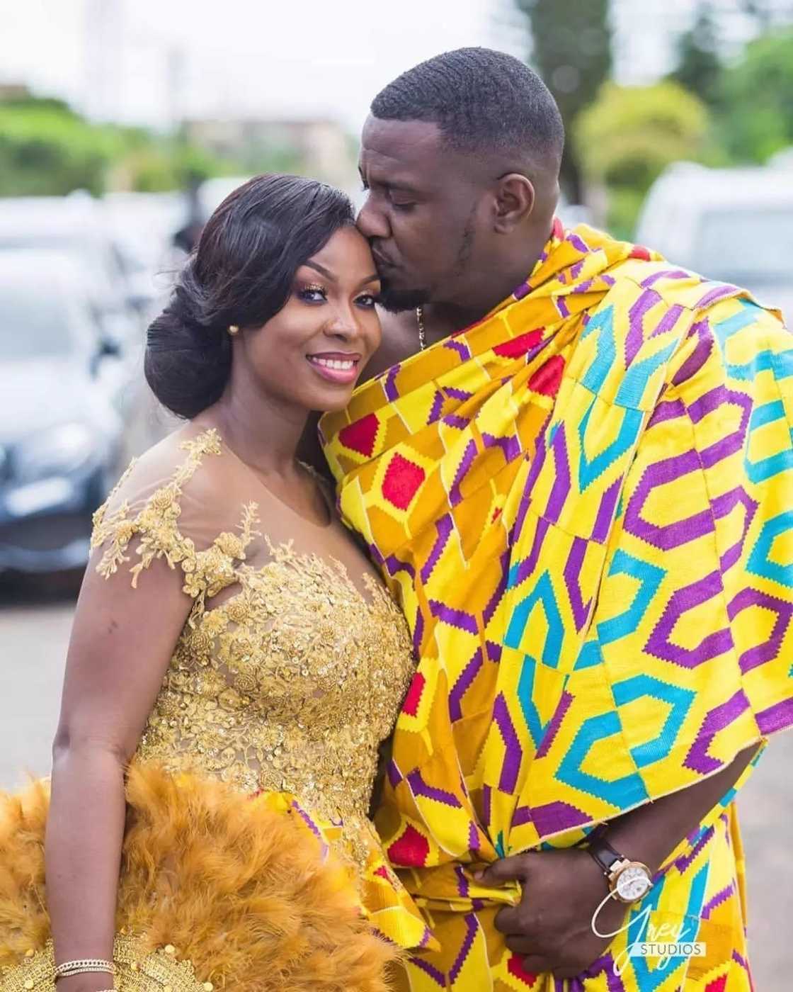 John Dumelo and his wife, Gifty Mawunya Dumelo