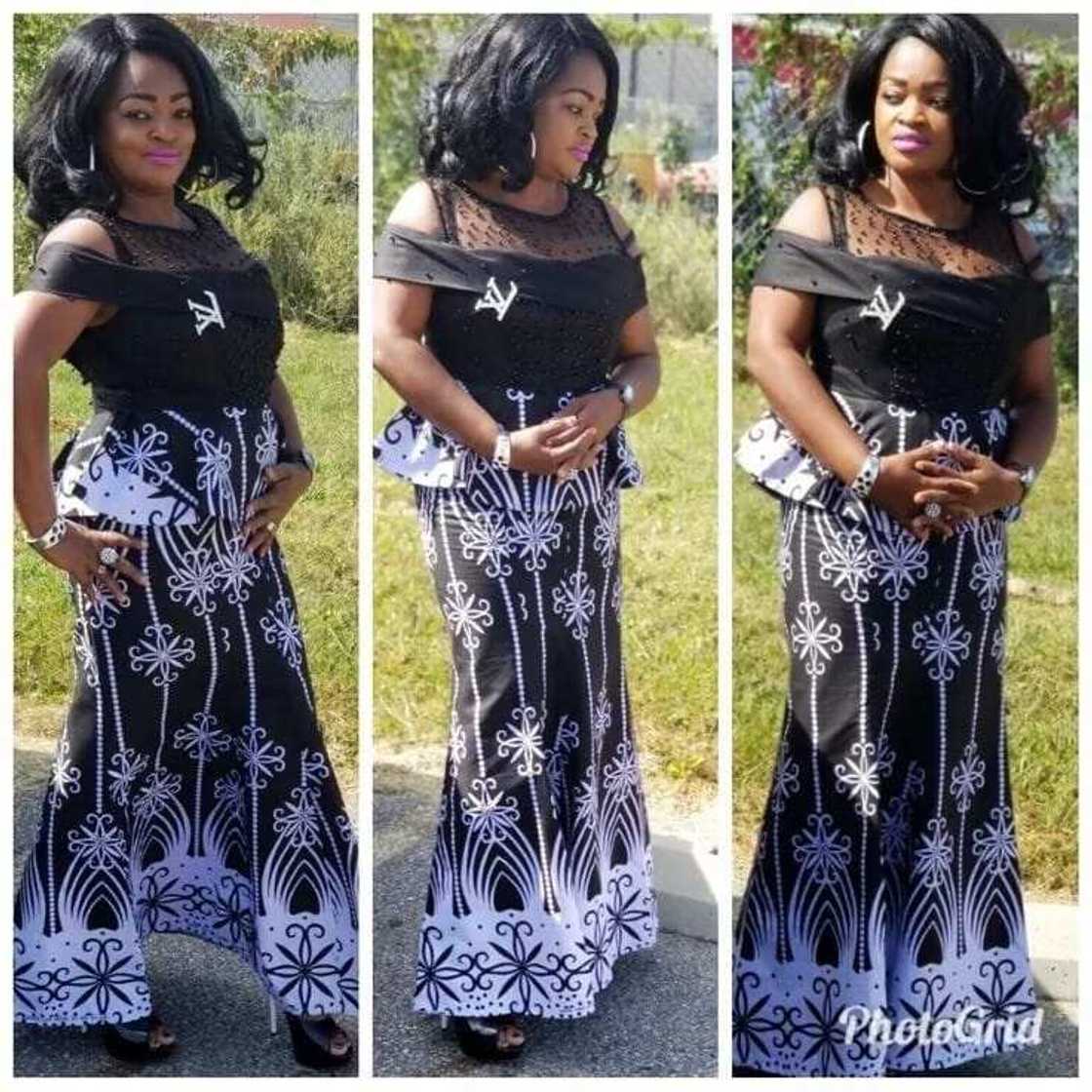 African print styles for funeral