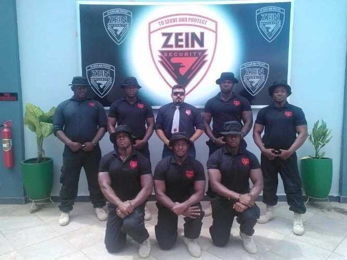 Zein, one of the security firms in Ghana