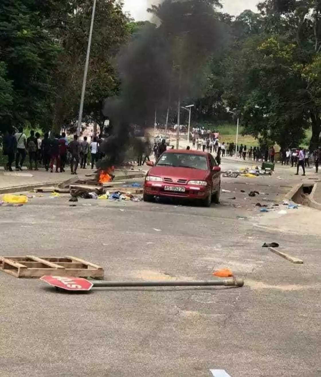 KNUST: Students brutalized, property vandalized in Conti-Kantanga clash