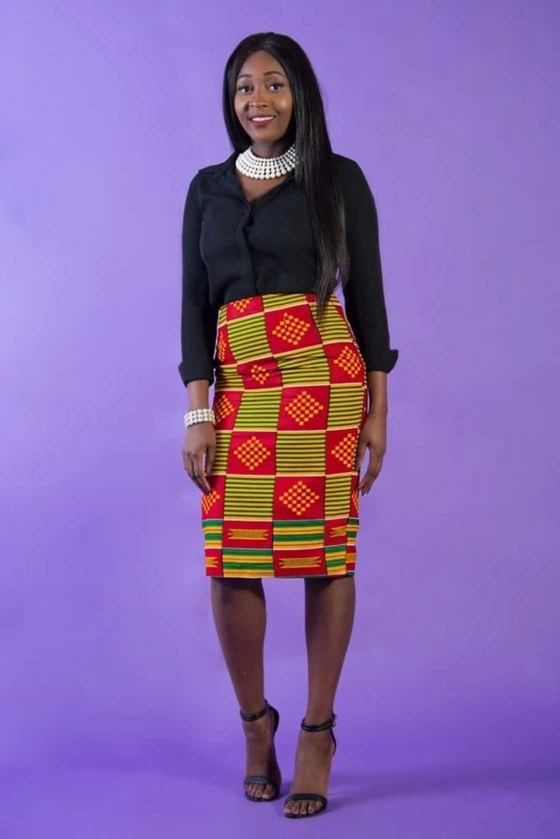 Stunning tops to wear with African print skirts