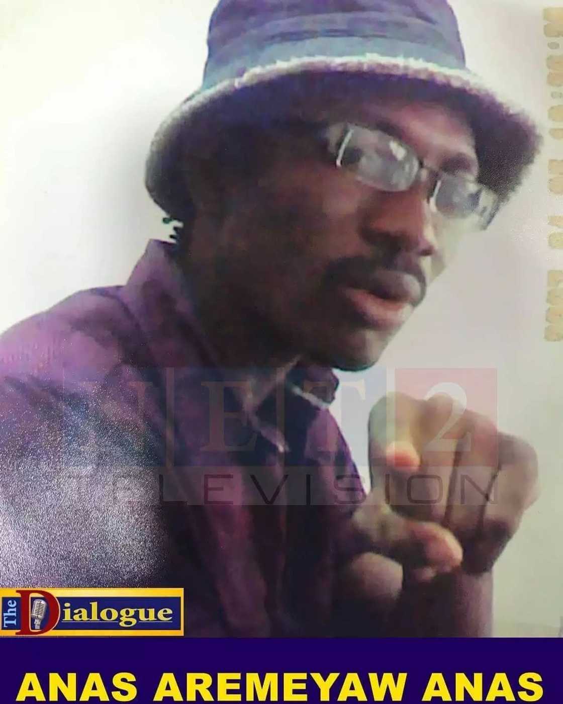 True photo of Anas Aremeyaw Anas True photo of Anas Aremeyaw Anas