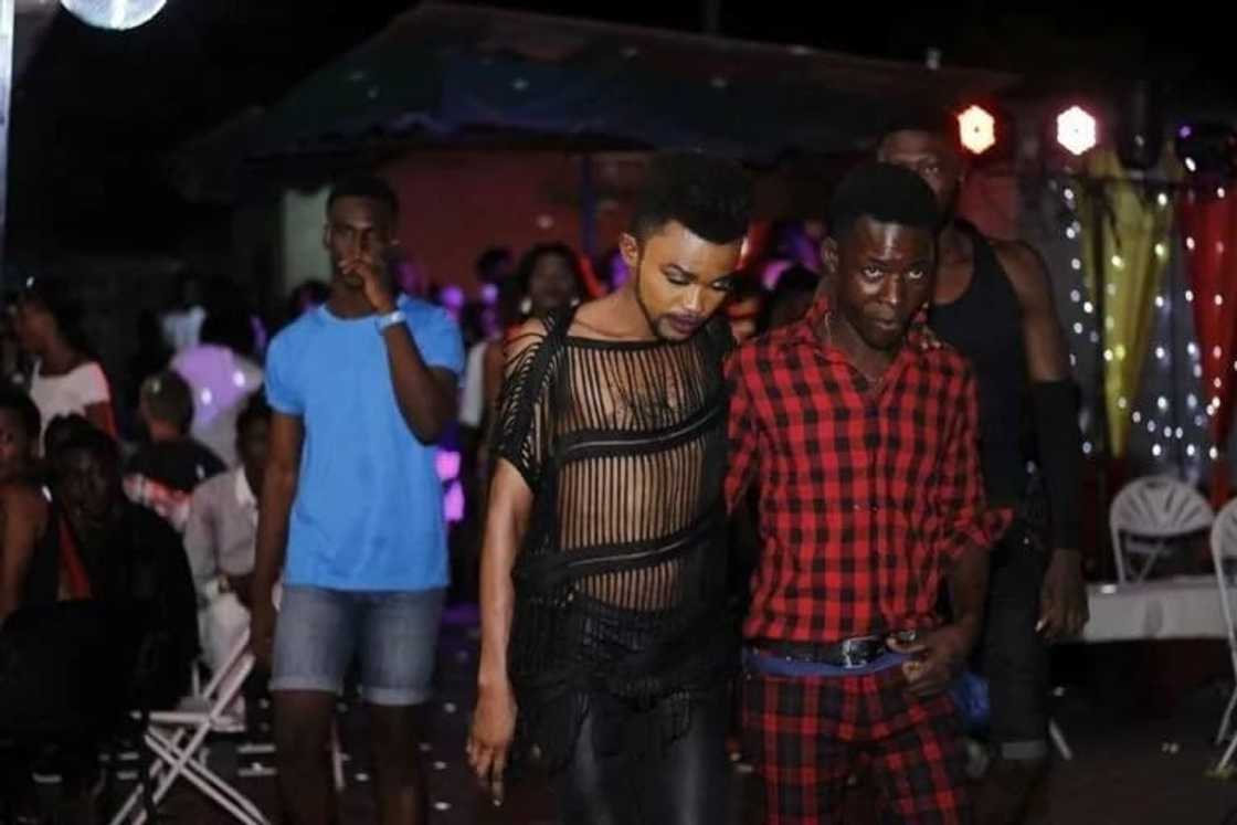 Gays and lesbians hold party in Accra