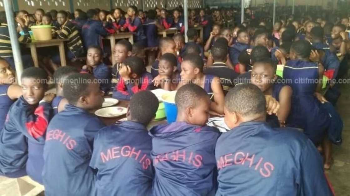 Free SHS students of Mamfi Girls SHS complain over "small food" served in dining hall