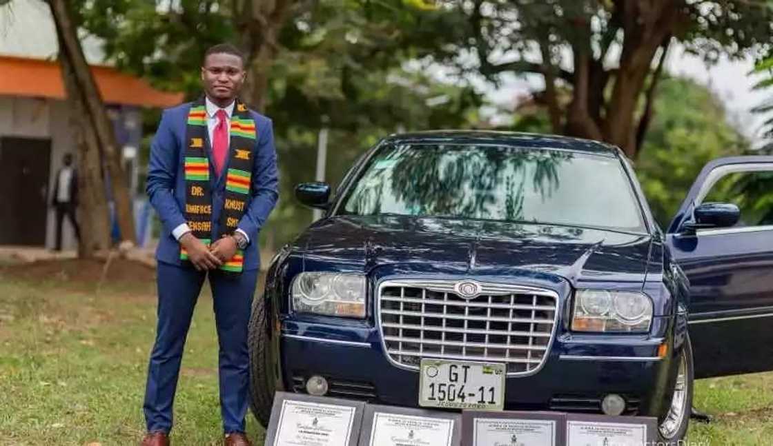Boniface Mensah: The winner of KNUST's best medical student award in 2017 Boniface Mensah: The winner of KNUST's best medical student award in 2017