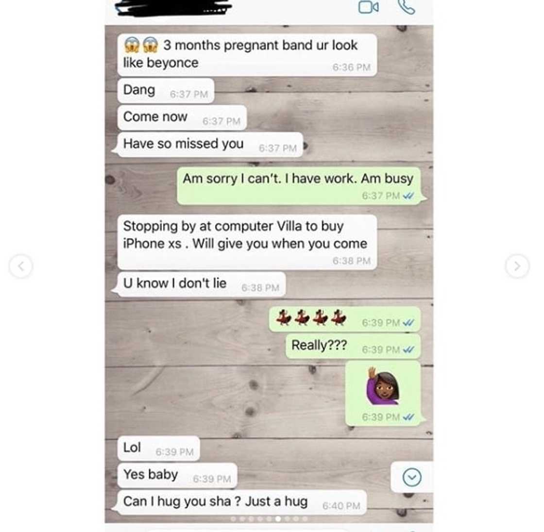 Pregnant wife allegedly cheats on husband to get an iPhone Xs Pregnant wife allegedly cheats on husband to get an iPhone Xs