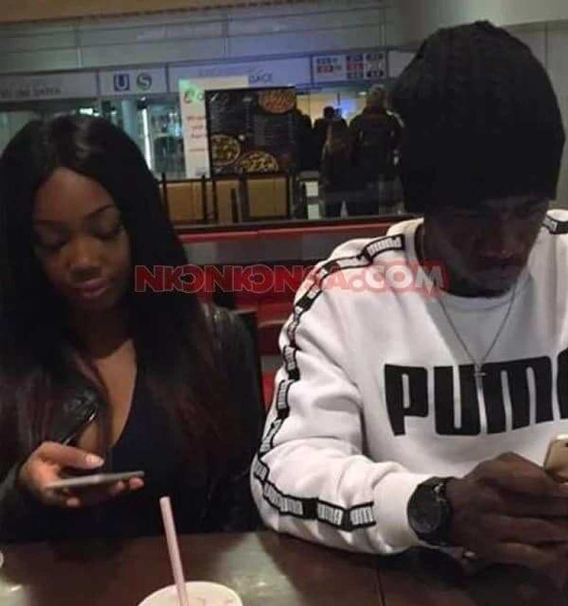 Afriyie Acquah has baby with another lady and Amanda it not happy