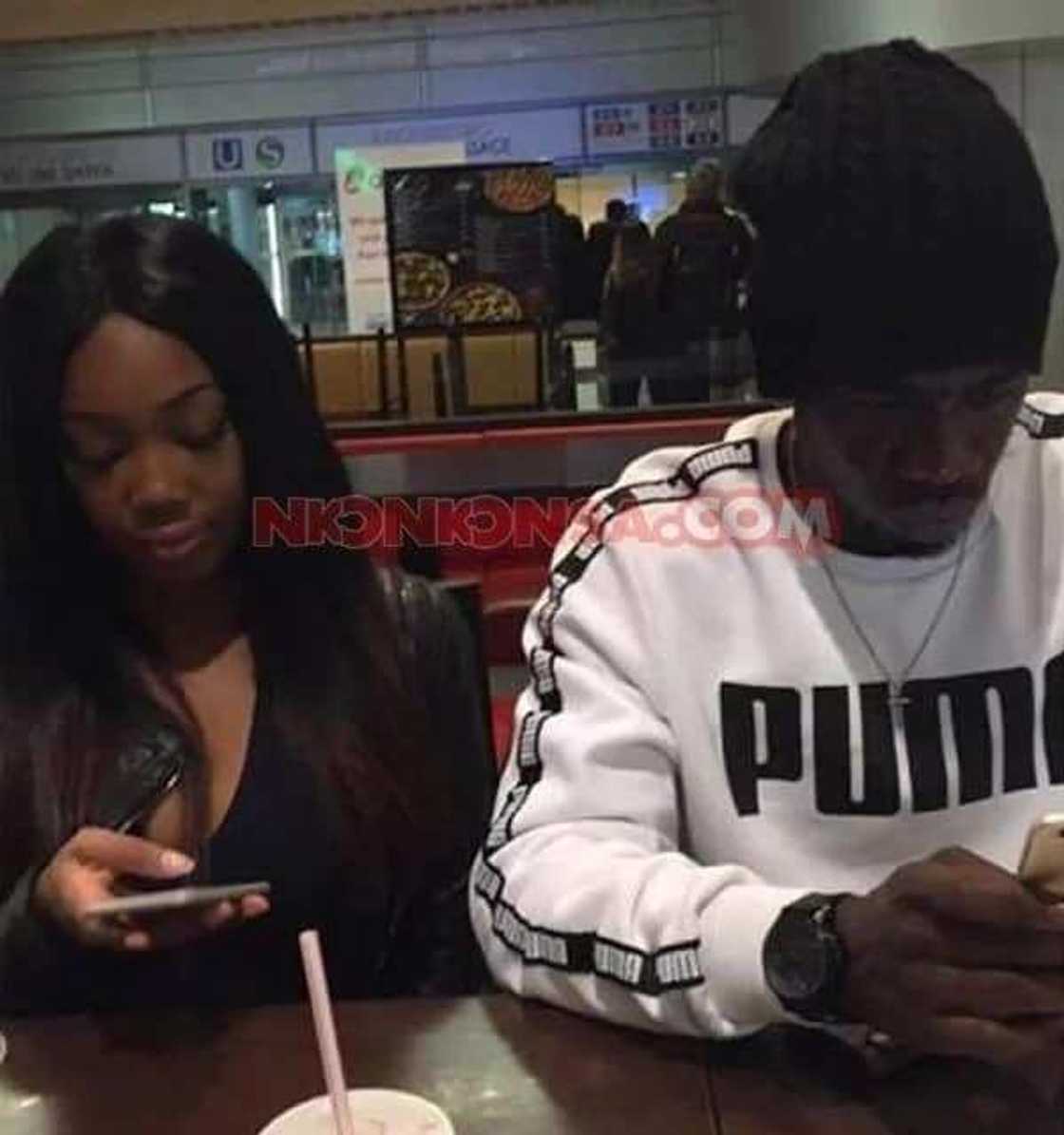 Afriyie Acquah has baby with another lady and Amanda it not happy Afriyie Acquah has baby with another lady and Amanda it not happy