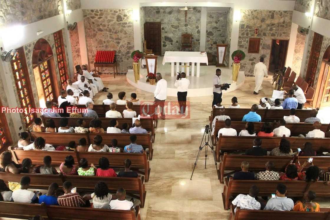 Paa Kwesi Nduom builds church for family