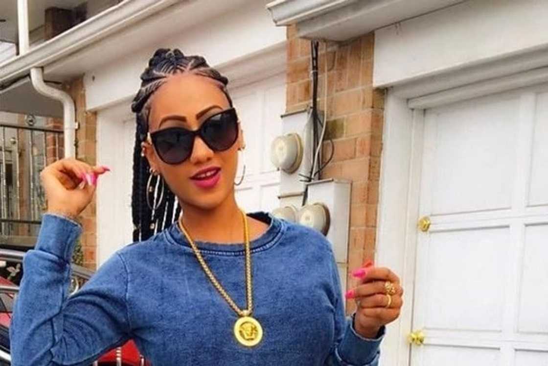 Hajia4Reall, Hajia4Real, New music, Move, I fall, I rise, Ghanaian socialite, Mona Faiz Montrage, US detention, Prison. Hajia4Reall, Hajia4Real, New music, Move, I fall, I rise, Ghanaian socialite, Mona Faiz Montrage, US detention, Prison.