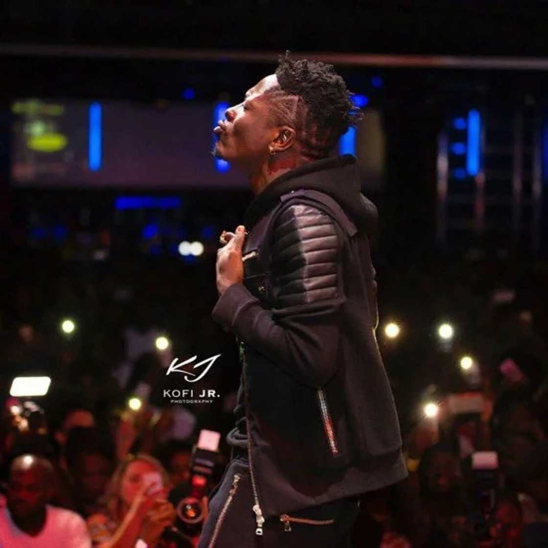 Shatta Wale performs at London O2 Arena