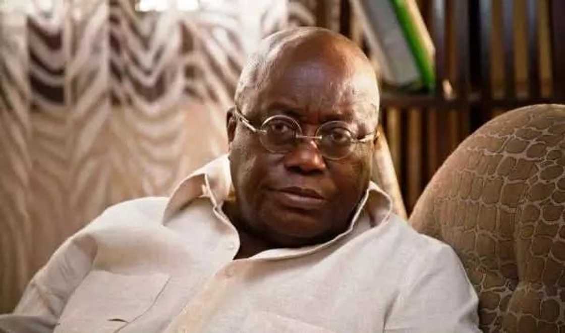 Nana Akufo-Addo has caused a major stir after stating that he is not moved by threats to vote out NPP because he has failed to deliver on his promises. Nana Akufo-Addo has caused a major stir after stating that he is not moved by threats to vote out NPP because he has failed to deliver on his promises.
