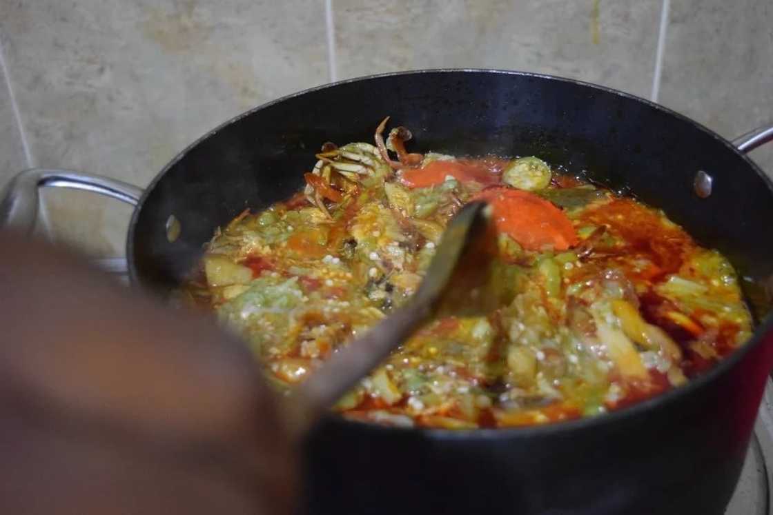 How to Prepare Banku and Okro Soup