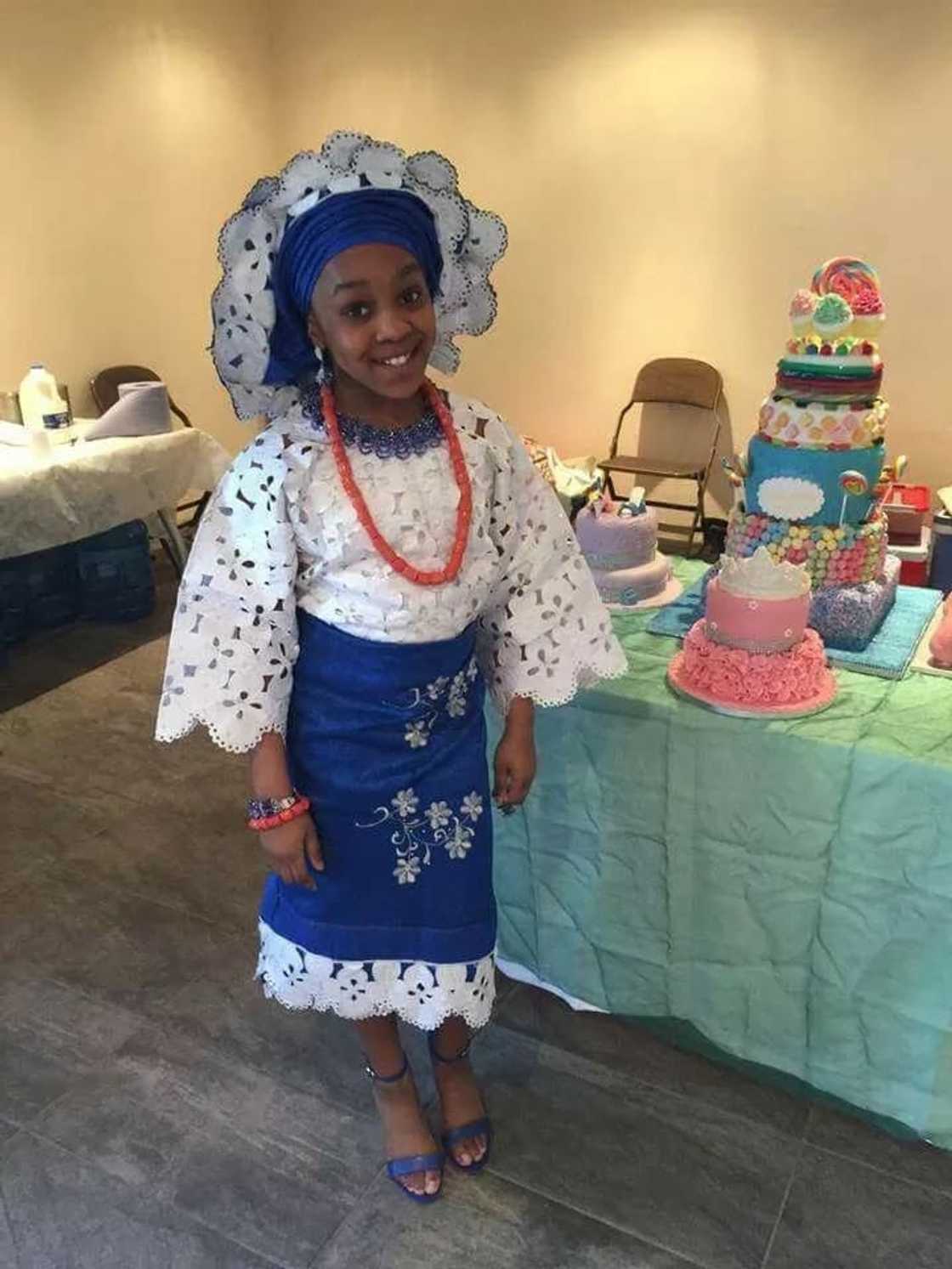 African print flower girl dresses YEN.COM.GH