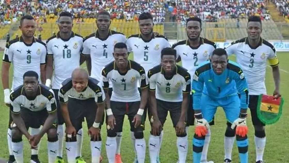 Ghana drop three places in recent Fifa Men's World Ranking