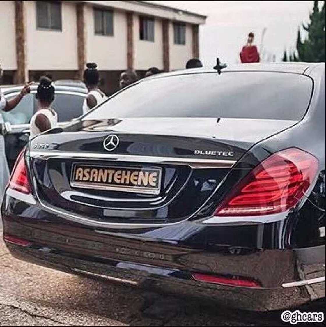 Photos of the cars that the Asantehene rides in