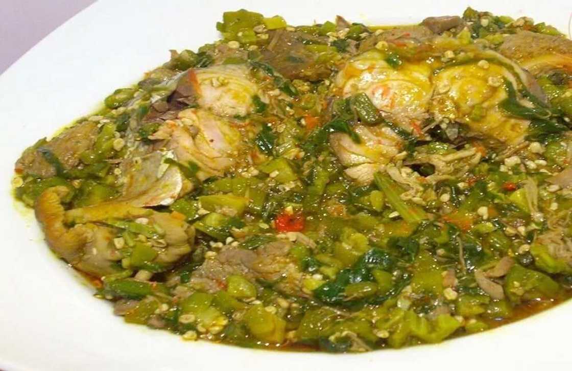 How to Prepare Okro Soup Without Palm Oil in Ghana