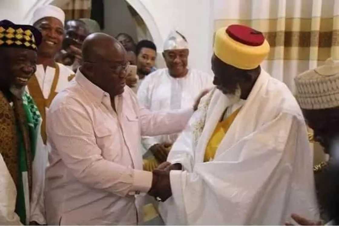 Photos from the 95th birthday party of Chief Imam Sharabutu attended by Akufo-Addo and Bawumia