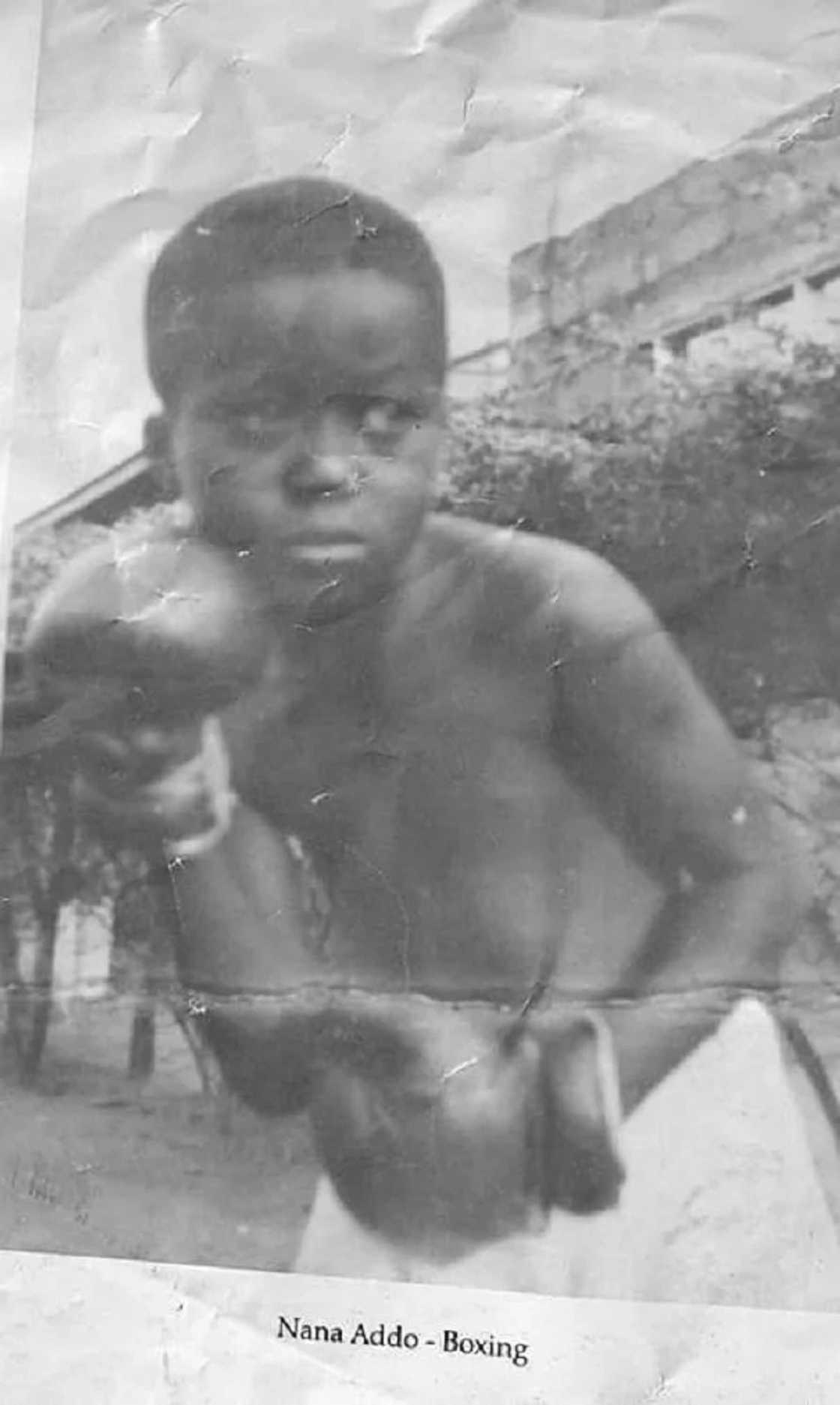 Childhood photos of Akufo-Addo with his family members Childhood photos of Akufo-Addo with his family members