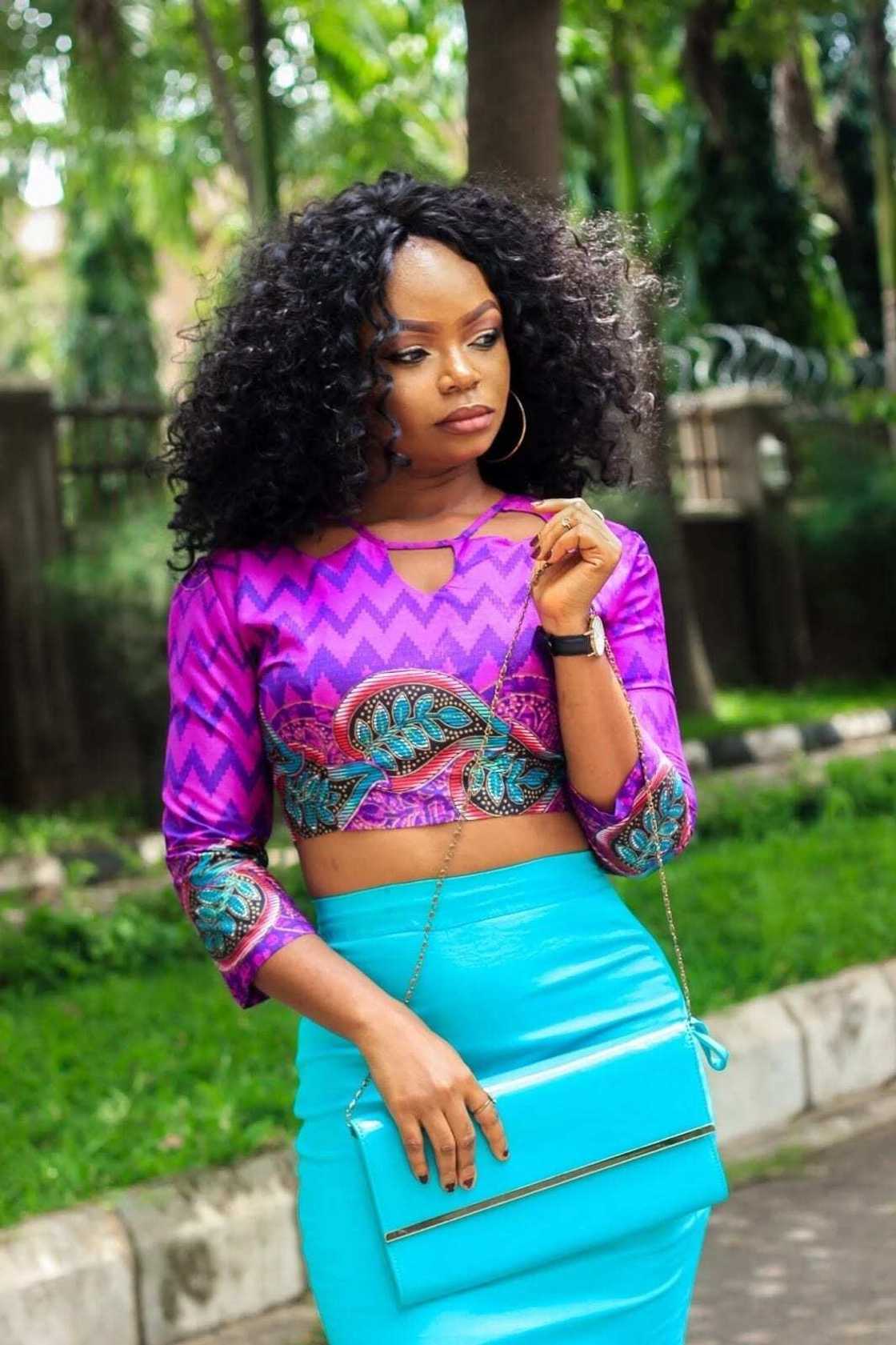 Latest Ankara tops styles with images Summer 2020 YEN.COM.GH