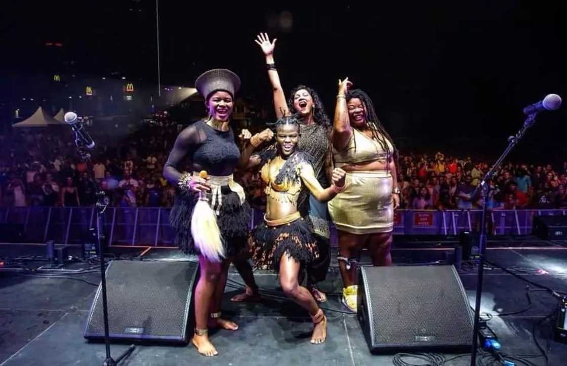 Wiyaala performs at closing ceremony of 2018 Commonwealth Games Wiyaala performs at closing ceremony of 2018 Commonwealth Games