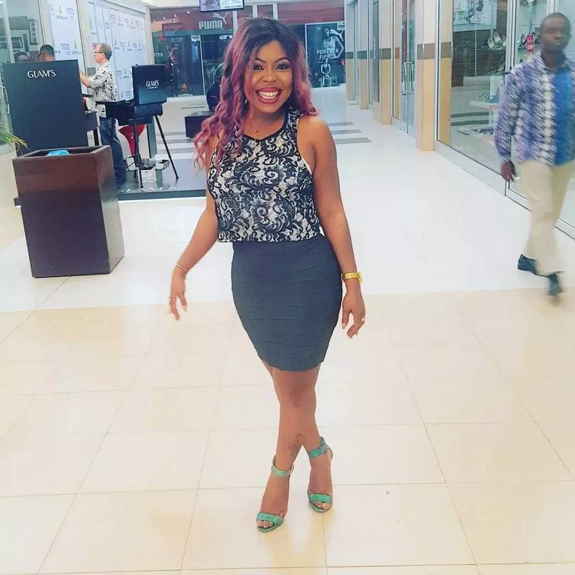 Afia Schwar smiling Afia Schwar smiling