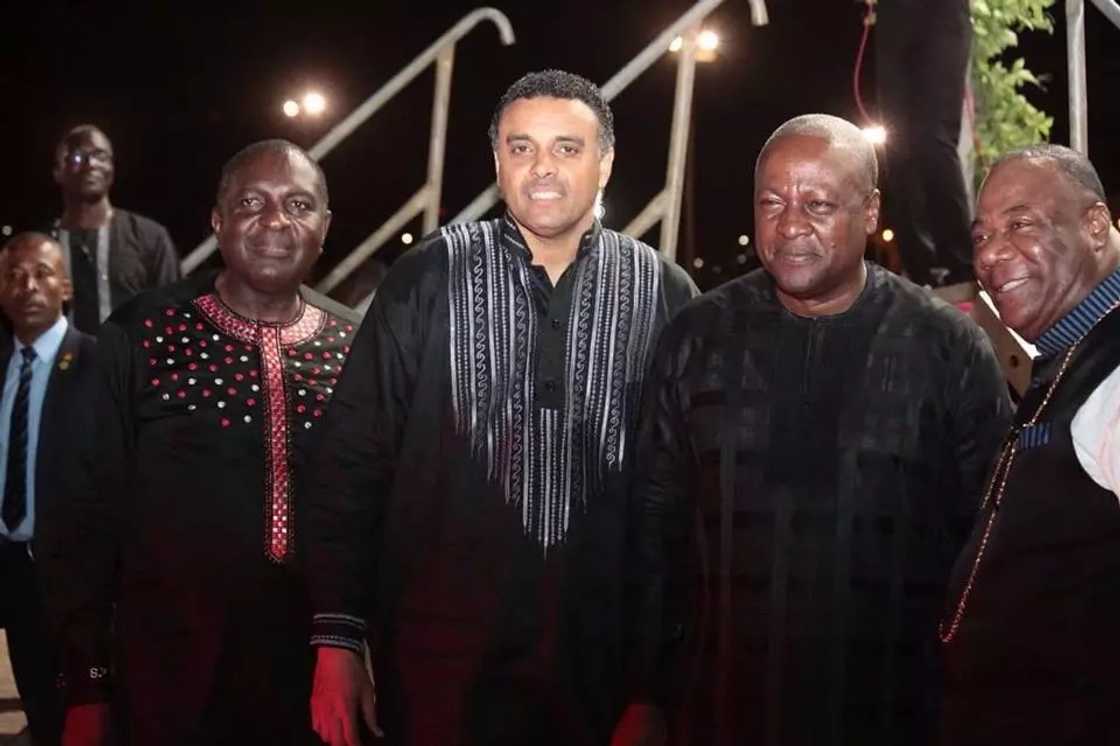 President Mahama worships with Lighthouse Chapel