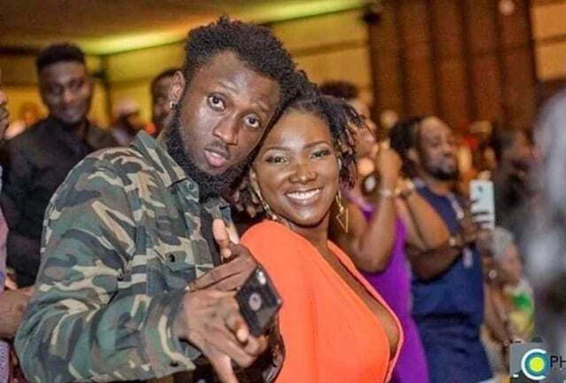 Ebony and her alleged boyfriend, O-Gee in happy times